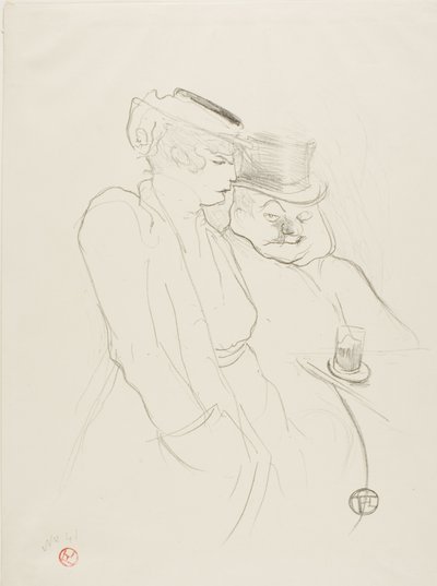 I Fyrtioårsåldern av Henri de Toulouse Lautrec