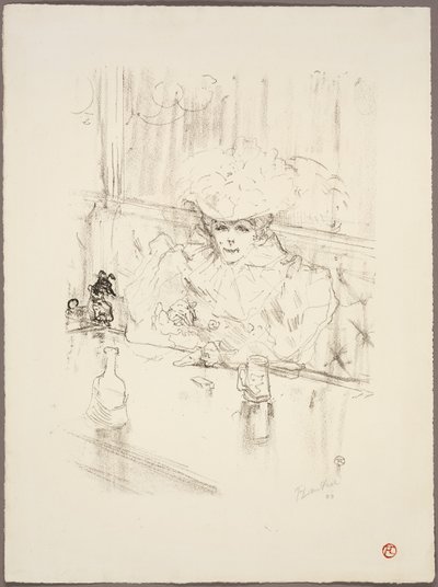 I Hanneton av Henri de Toulouse Lautrec