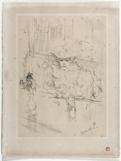 I Hanneton av Henri de Toulouse Lautrec
