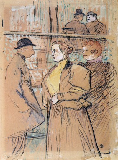 Im Moulin Rouge, 19. Jahrhundert von Henri de Toulouse Lautrec