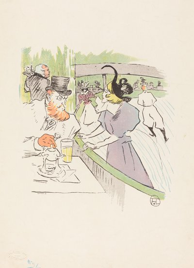 I Skating Professional Beauty av Henri de Toulouse Lautrec