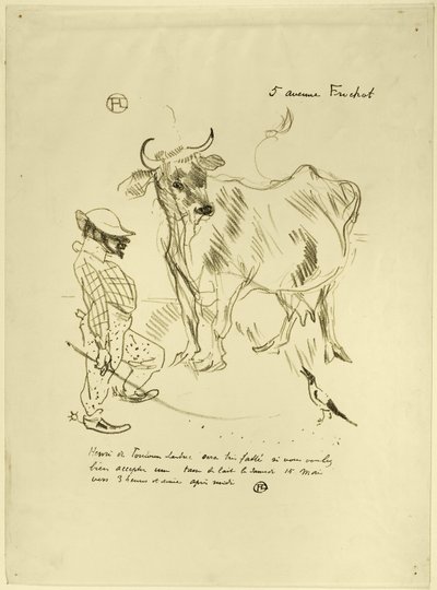 Inbjudan till ett glas mjölk av Henri de Toulouse Lautrec