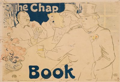 Irish and American Bar, Rue Royale; affisch för "The Chap Book", 1895 av Henri de Toulouse Lautrec
