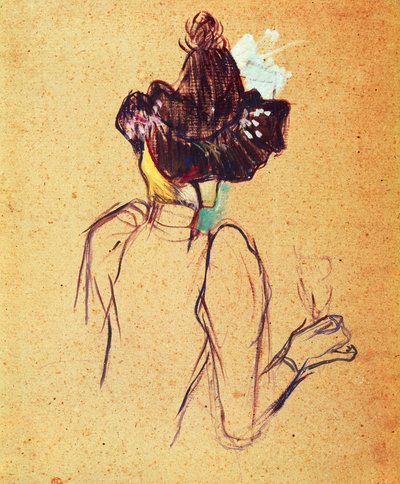 Jane Avril av Henri de Toulouse Lautrec (1864-1901) av Henri de Toulouse Lautrec