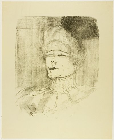 Treize Lithographysswedish の Jeanne Granier av Henri de Toulouse Lautrec