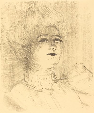 Jeanne Hading, 1896. av Henri de Toulouse Lautrec