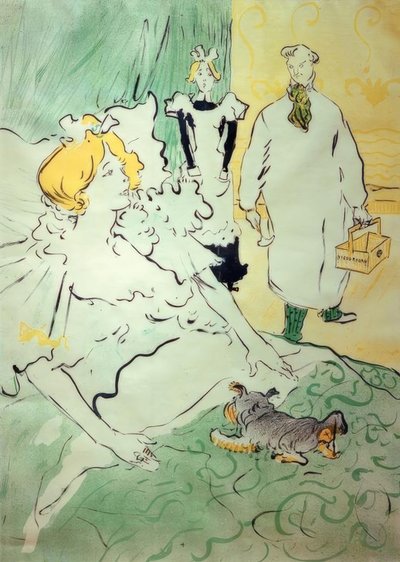 Den moderna hantverkaren av Henri de Toulouse Lautrec