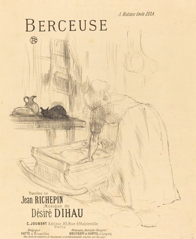 Vaggvisan av Henri de Toulouse Lautrec