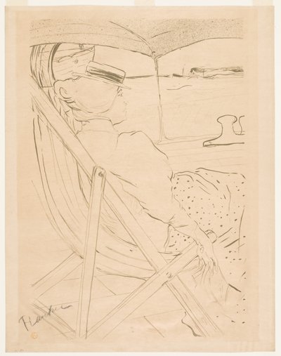 Passageraren på 54 av Henri de Toulouse Lautrec
