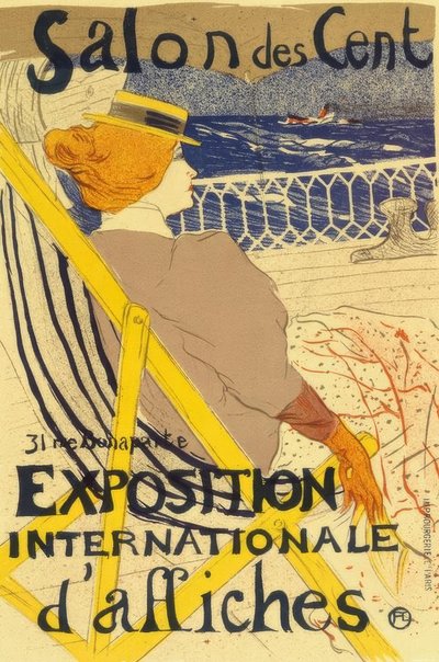 La Passagère du 54 eller Yacht Ride av Henri de Toulouse Lautrec
