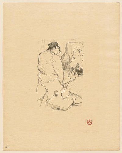 Grenelles terror av Henri de Toulouse Lautrec