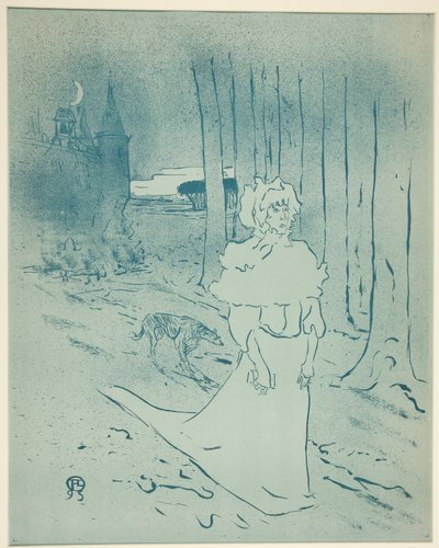 Herrgårdsfrun eller Omen av Henri de Toulouse Lautrec