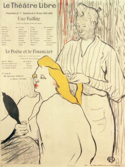 Hårstyling av Henri de Toulouse Lautrec