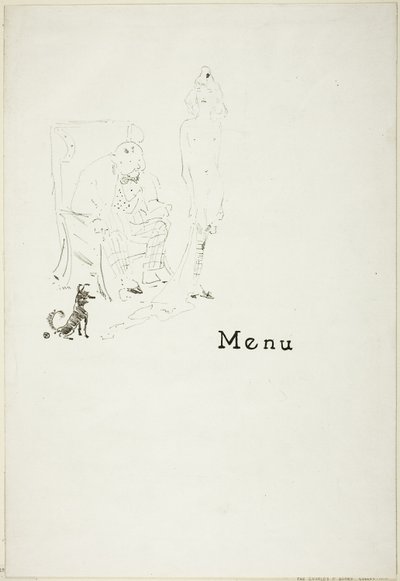The Naked Girl: Meny av Henri de Toulouse Lautrec