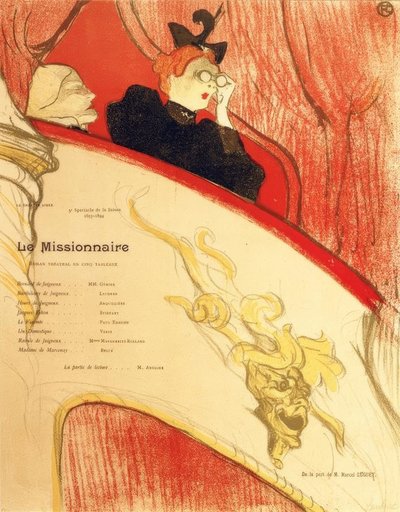 Logen vid den gyllene mascronen av Henri de Toulouse Lautrec