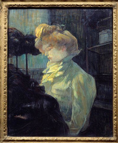 The Miller Målning av Henri de Toulouse Lautrec (1864-1901) 1900 Sön. 0,61x0,49 m Albi, Toulouse Lautrec museum av Henri de Toulouse Lautrec