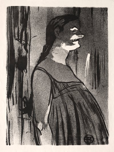 Café-konserten: Mrs Abdala av Henri de Toulouse-Lautrec