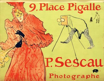 Fotograf Sescau av Henri de Toulouse Lautrec