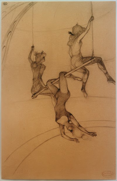 Den flygande trapetsen av Henri de Toulouse Lautrec