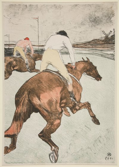 jockeyn av Henri de Toulouse Lautrec