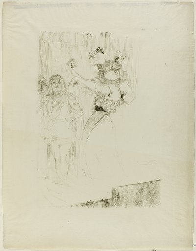 Långivare dansar Bolero i Chilpéric av Henri de Toulouse Lautrec