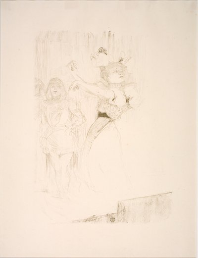 Långivare dansar Pas du Boléro, i Chilpéric av Henri de Toulouse Lautrec