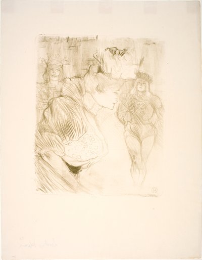 Långivaren hälsar av Henri de Toulouse Lautrec