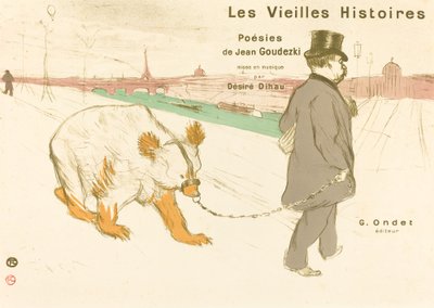 Old Stories (omslag/frontispice) av Henri de Toulouse Lautrec