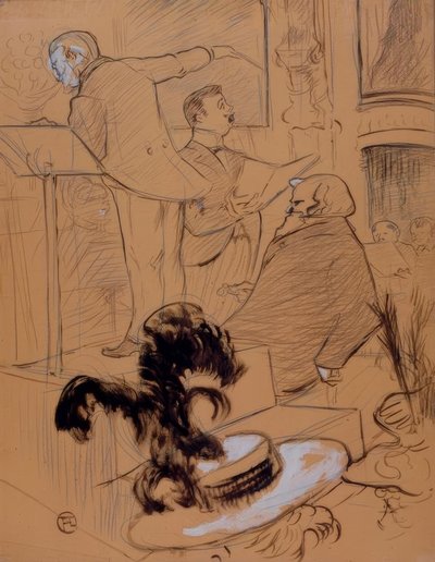 Operans stora konserter av Henri de Toulouse Lautrec