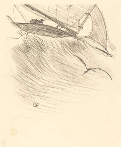 havssvalor av Henri de Toulouse Lautrec