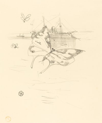 Fjärilarna av Henri de Toulouse Lautrec