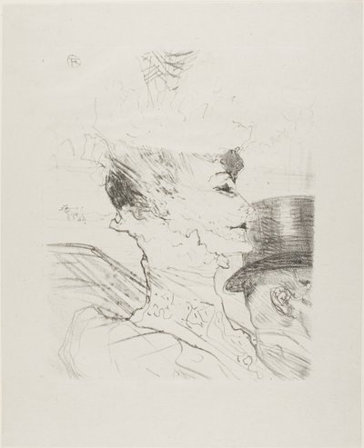 Louise Balthy, från Treize Lithographies av Henri de Toulouse Lautrec