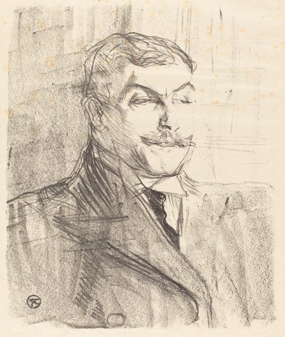 Lucien Guitry av Henri de Toulouse Lautrec