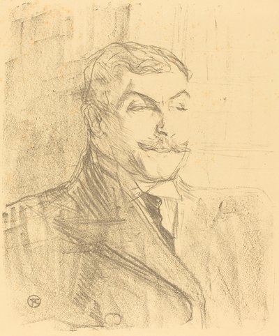 Lucien Guitry, 1896. av Henri de Toulouse Lautrec
