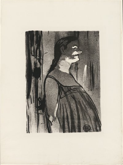 Madame Abdala, från Le Café-Concert av Henri de Toulouse Lautrec