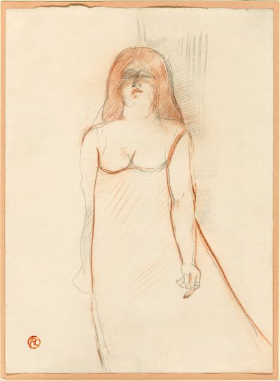 Miss Cocyte av Henri de Toulouse Lautrec