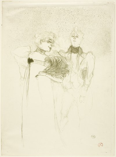 Mademoiselle Lender, i Madam Satan av Henri de Toulouse Lautrec