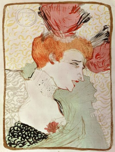 Miss Marcelle Lender, byst av Henri de Toulouse Lautrec