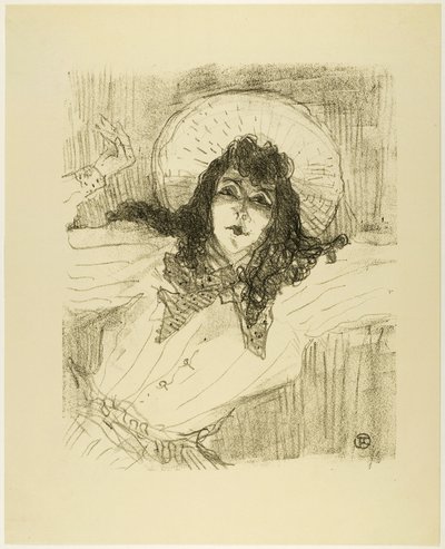 May Belfort, från Treize Lithographies av Henri de Toulouse Lautrec