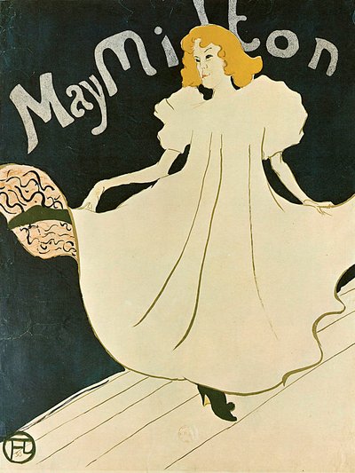 May Milton, 1895 von Henri de Toulouse Lautrec