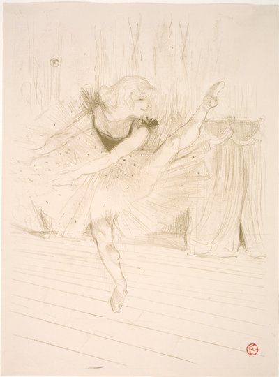 Miss Ida Heath, engelsk dansare av Henri de Toulouse Lautrec