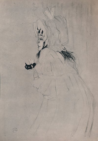 Miss May Belfort välkomnande, ca 1895, 1946. av Henri de Toulouse Lautrec