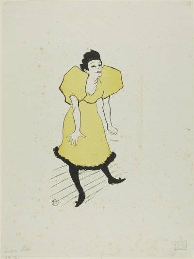 Fröken Polar av Henri de Toulouse Lautrec