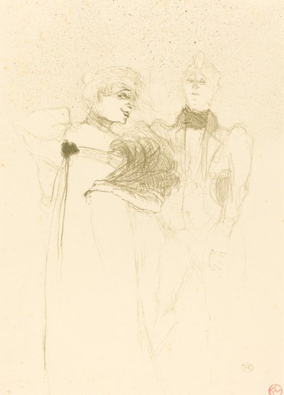 Ms. Lender i "Madame Satan" (Ms. Lender i "Madame Satan") av Henri de Toulouse Lautrec