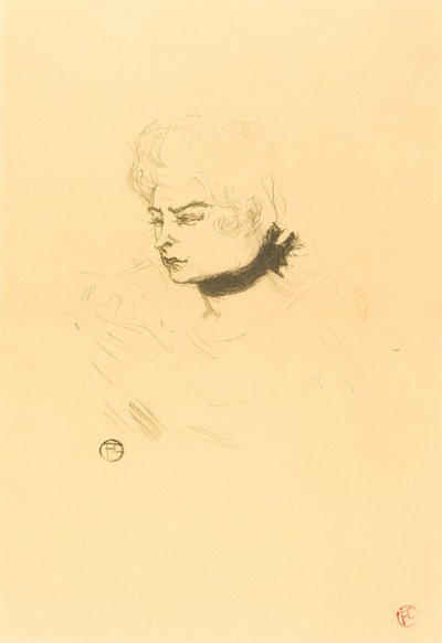 Fröken Green Pea av Henri de Toulouse Lautrec
