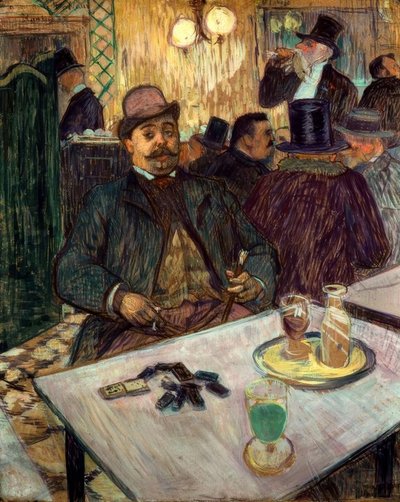 Monsieur Boileau på kaféet av Henri de Toulouse Lautrec