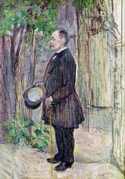 Monsieur Henry Dihau, 1891 av Henri de Toulouse Lautrec