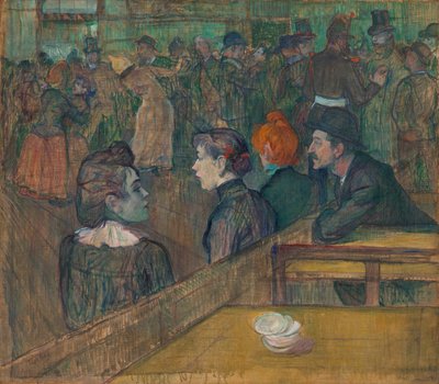 Moulin de la Galette, 1889. av Henri de Toulouse Lautrec
