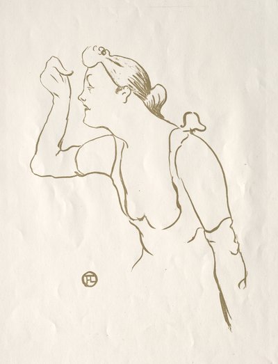 Paula Brebion av Henri de Toulouse Lautrec