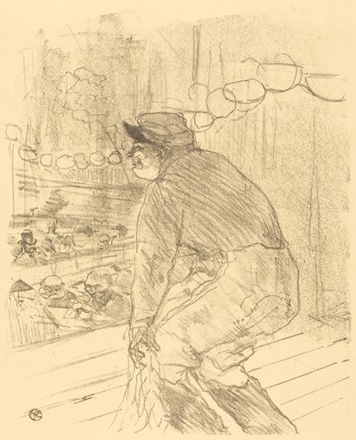 Polin, 1896. av Henri de Toulouse Lautrec